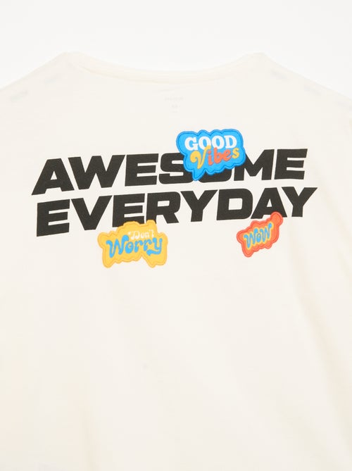 T-shirt met lange mouwen - Kiabi