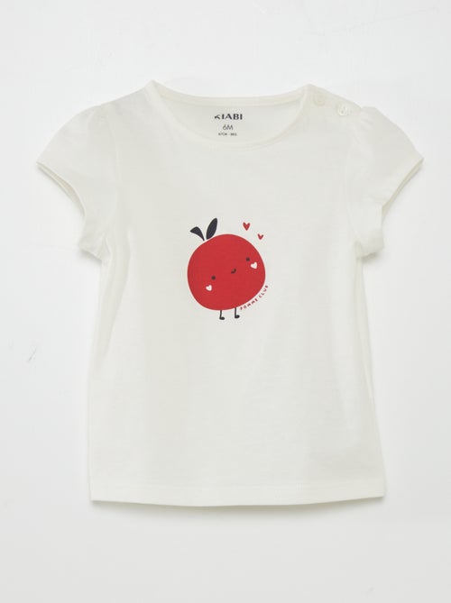 T-shirt met leuke details - Kiabi