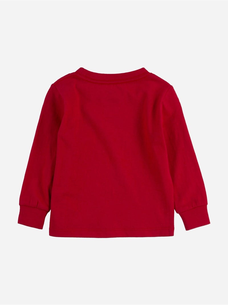 T-shirt met logo - levi's kids Rood - Kiabi