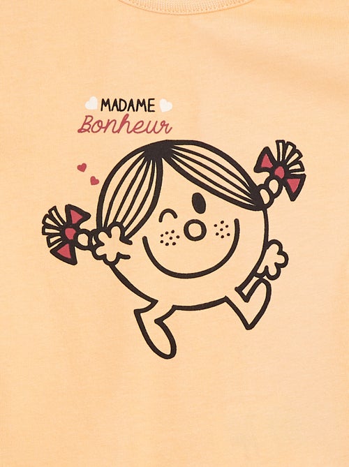 T-shirt met 'Madame Bonheur'-print - Kiabi