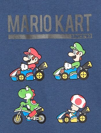 T-shirt met 'Mario Kart'-print - gemakkelijk aan te trekken collectie
