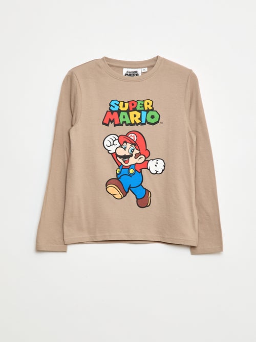 T-shirt met 'Mario'-print - Kiabi