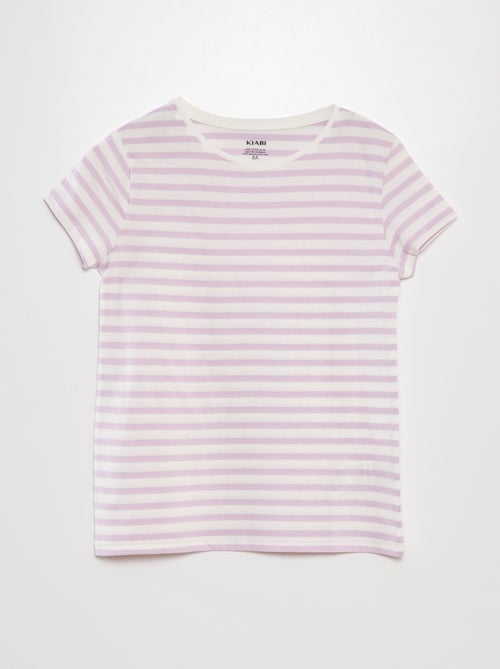 T-shirt met matrozenstrepen - Kiabi