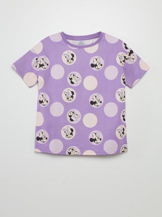 T-shirt met Minnie-print