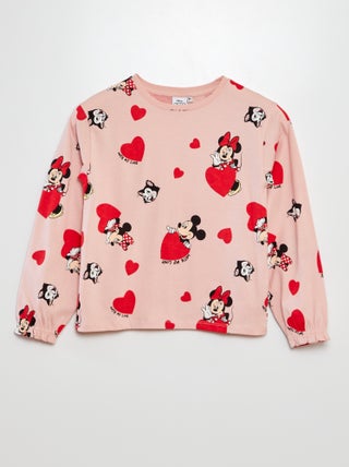 T-shirt met Minnie-print