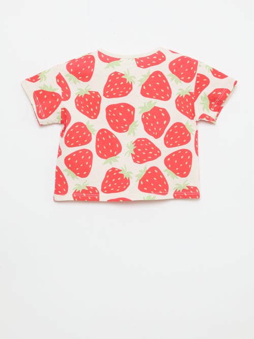 T-shirt met motief - Kiabi