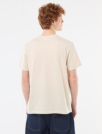 T-shirt met 'Naruto' print van effen katoen