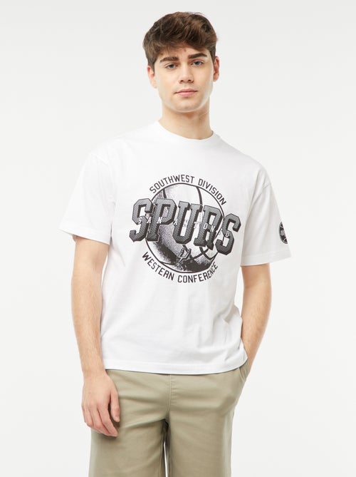T-shirt met 'NBA'-print - Kiabi