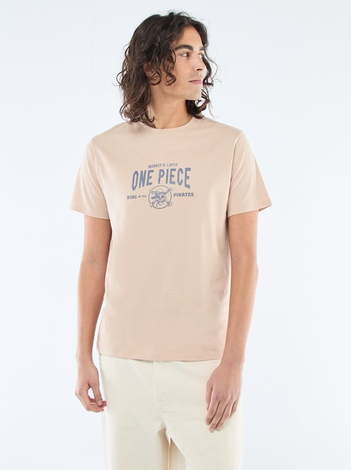T-shirt met 'One Piece'-print - Kiabi