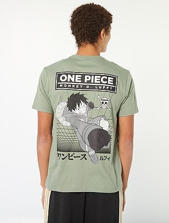T-shirt met 'One Piece'-print