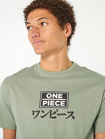 T-shirt met 'One Piece'-print