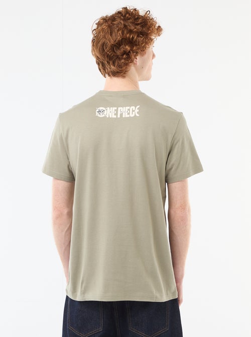T-shirt met 'One Piece' print van katoen - Kiabi