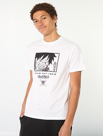 T-shirt met 'One Piece'-print