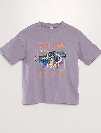T-shirt met opdruk 'One Piece'