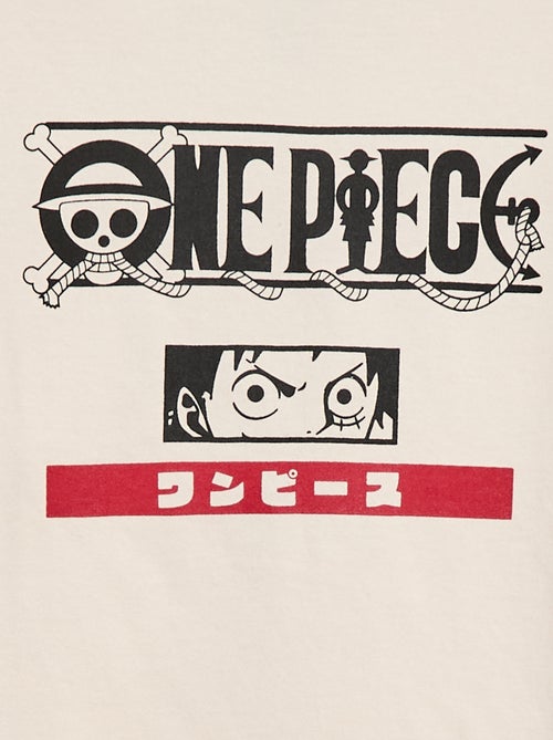 T-shirt met opdruk 'One Piece' - Kiabi