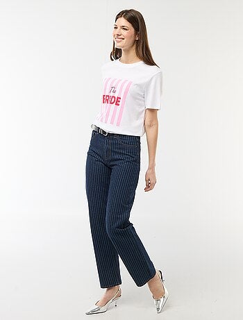 T-shirt met opdruk Vrijgezellenfeest