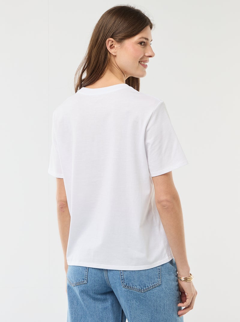 T-shirt met opdruk Vrijgezellenfeest Blauw - Kiabi