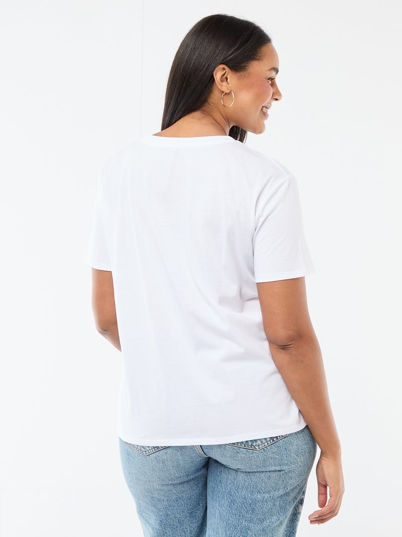 T-shirt met opdruk Vrijgezellenfeest Blauw - Kiabi