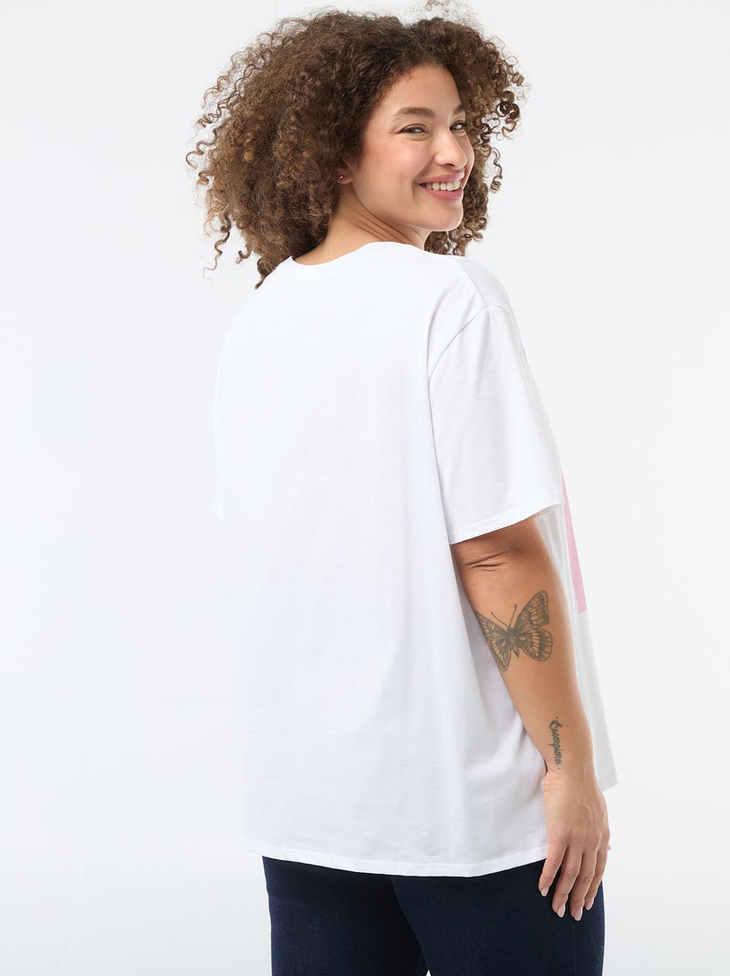 T-shirt met opdruk Vrijgezellenfeest Blauw - Kiabi