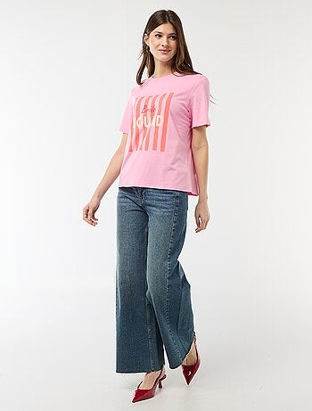 T-shirt met opdruk Vrijgezellenfeest