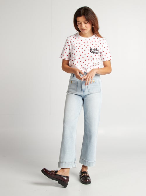 T-shirt met opdruk Vrijgezellenfeest - Kiabi