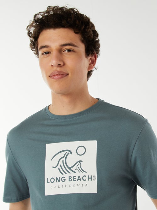 T-shirt met opschriften - Kiabi