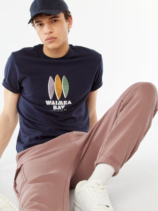 T-shirt met opschriften