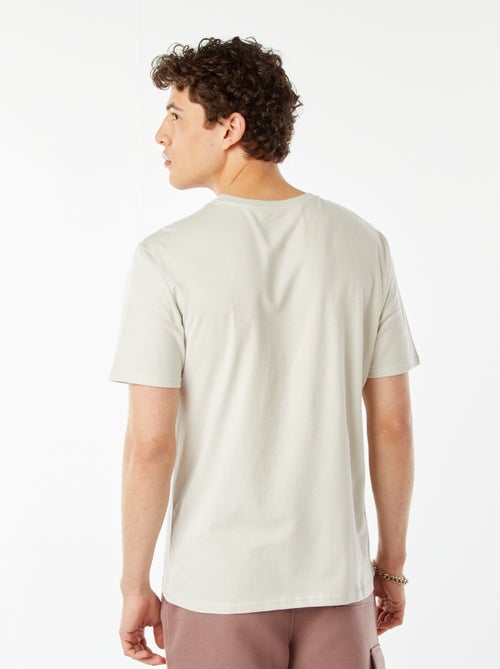 T-shirt met opschriften - Kiabi