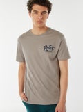 T-shirt met opschriften Grijs - Kiabi
