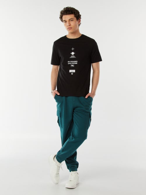 T-shirt met opschriften - Kiabi