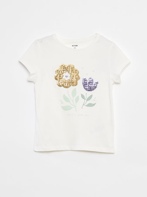T-shirt met originele print - Kiabi