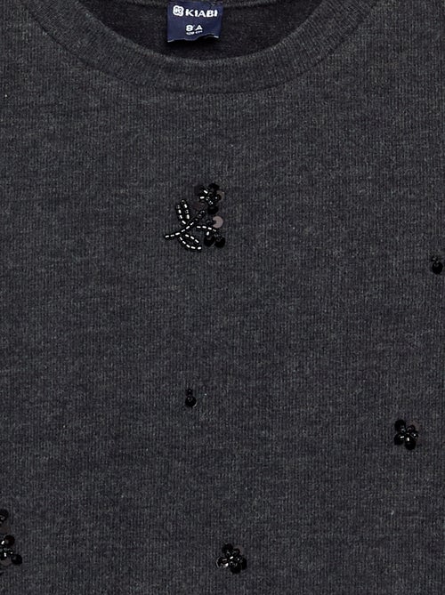 T-shirt met pareldetails - Kiabi