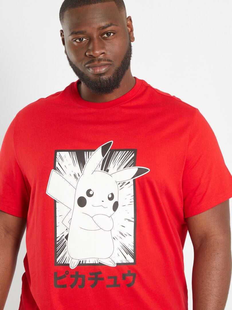 T shirt met Pikachu print