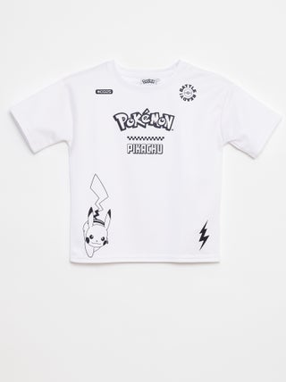 T-shirt met 'Pokémon'-print