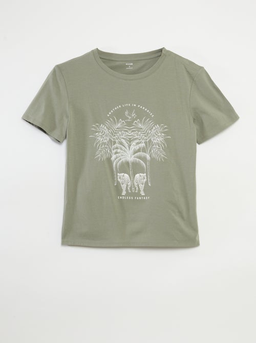 T-shirt met print - So Easy - Kiabi