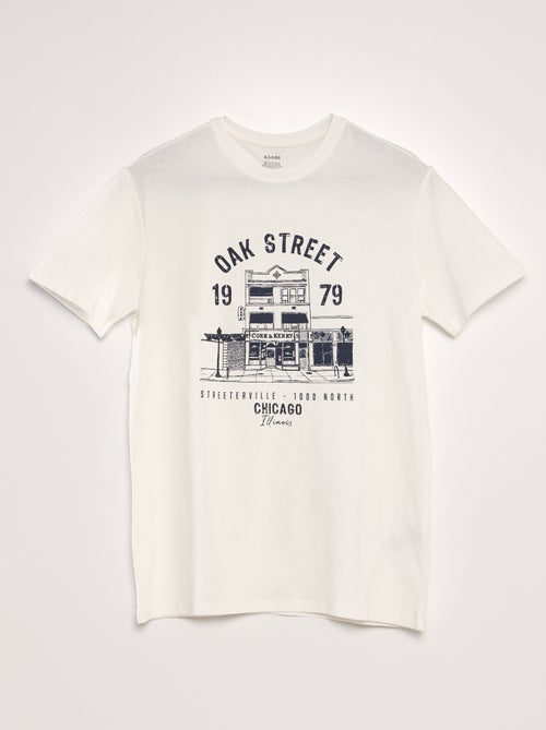 T-shirt met print - Kiabi