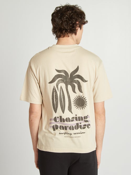 T-shirt met print - Kiabi