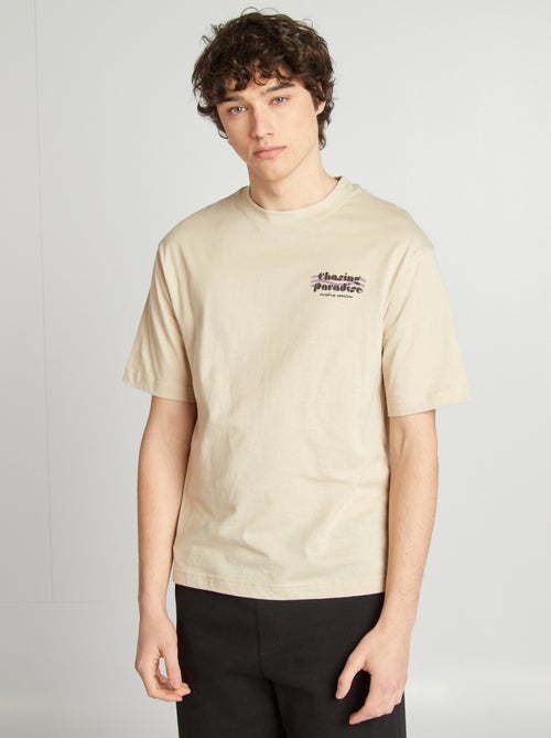 T-shirt met print - Kiabi