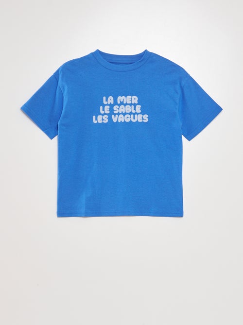 T-shirt met print - Kiabi
