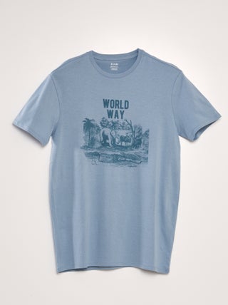 T-shirt met print