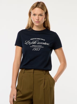 T-shirt met print