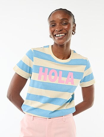 T-shirt met print