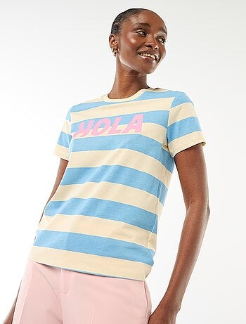 T-shirt met print