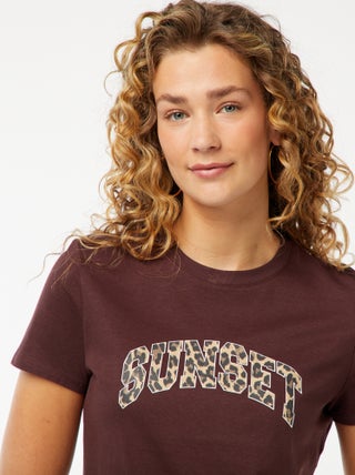 T-shirt met print