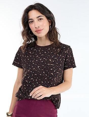 T-shirt met print