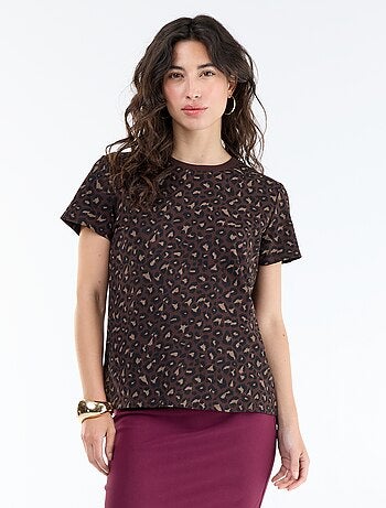T-shirt met print