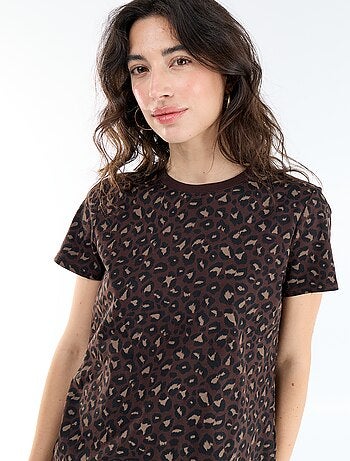T-shirt met print