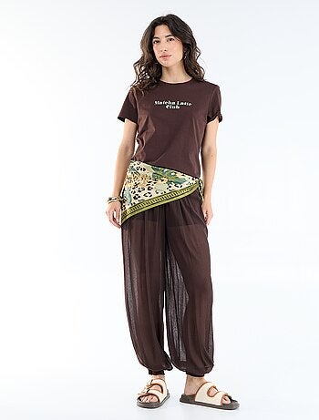T-shirt met print