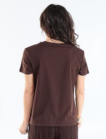 T-shirt met print