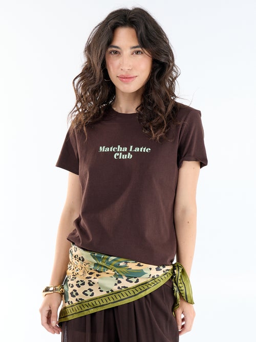T-shirt met print - Kiabi T-shirt met print - Kiabi